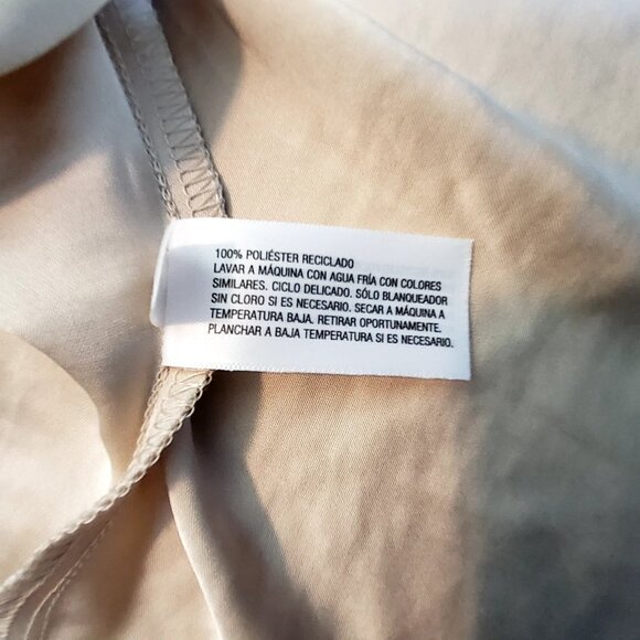 AVAVAV Beige Recycled Polyester Tank Top Size X-Large Recycled material - Picture 6 of 9